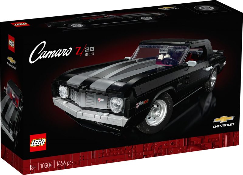 LEGO 10304 ICONS 系列【雪佛蘭 Camaro Z28】親手打造復古美式經典，多種外觀等你變換！