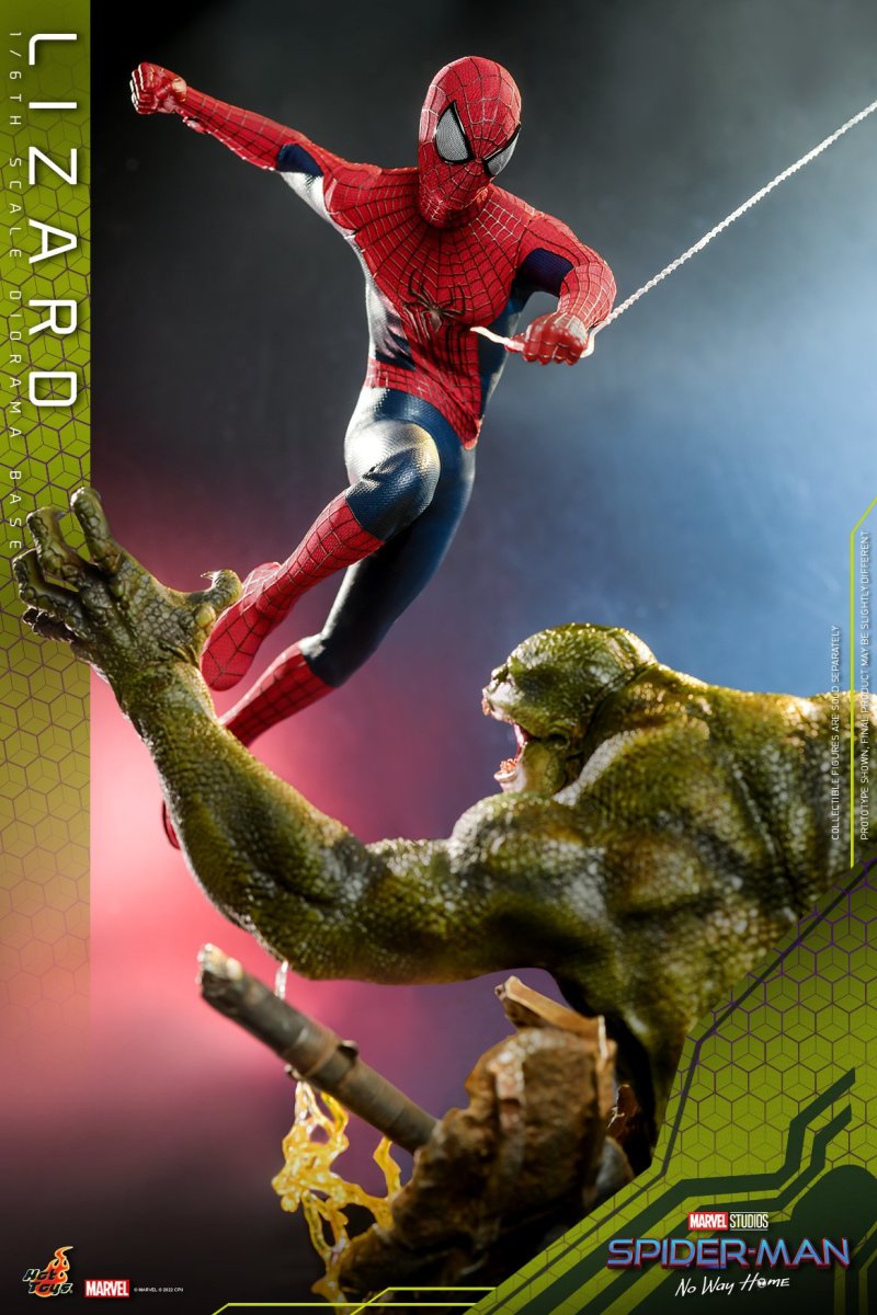 the amazing spider man iguana toys