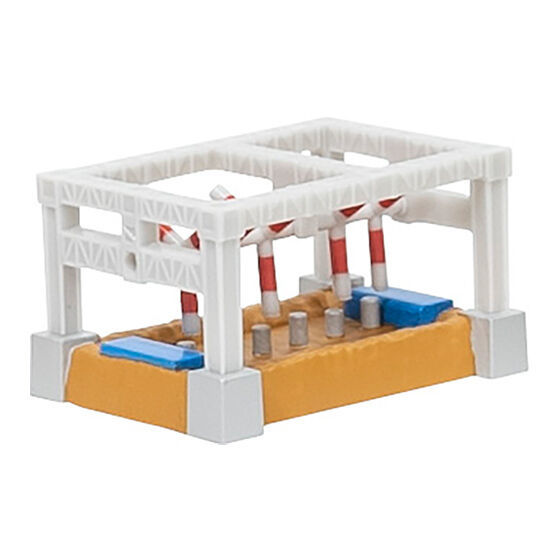 攻佔鋼鐵魔城的頂點！BANDAI 極限體能王SASUKE 第一舞台 場景轉蛋玩具