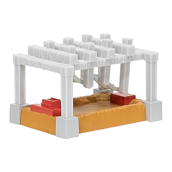 攻佔鋼鐵魔城的頂點！BANDAI 極限體能王SASUKE 第一舞台 場景轉蛋玩具