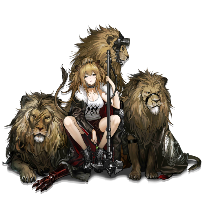 霸氣獅王造型！BeBOX《明日方舟》推進之王 Siege 昇進段階二ver. 1/7 比例模型