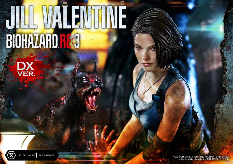 拉昆市的戰鬥女神！Prime 1 Studio《惡靈古堡3重製版》吉兒・華倫泰 Jill Valentine 1/4比例雕像