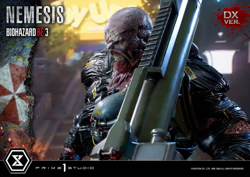 鎖定目標絕不放過！Prime 1 Studio《惡靈古堡3重製版》追跡者 NEMESIS 1/4立體人形雕像