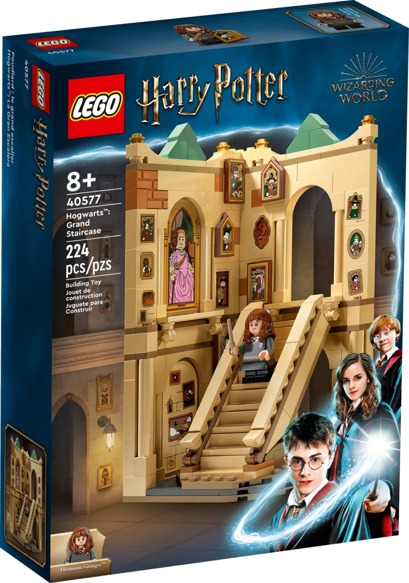 LEGO 40577《哈利波特》霍格華茲：旋轉樓梯（Hogwarts™: Grand Staircase）滿額禮情報公開！