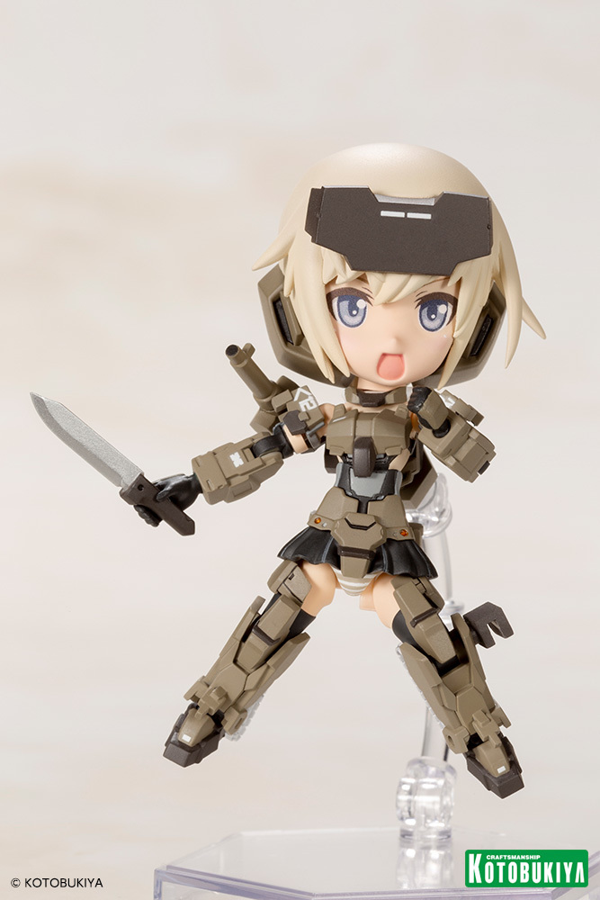 骨裝機娘全新組裝模型系列『Qpmini』發表 第一彈商品推出看板角色「轟雷」！