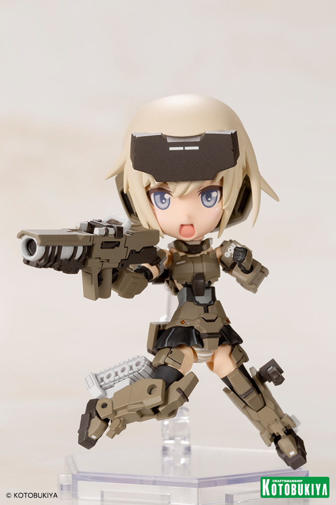 骨裝機娘全新組裝模型系列『Qpmini』發表 第一彈商品推出看板角色「轟雷」！