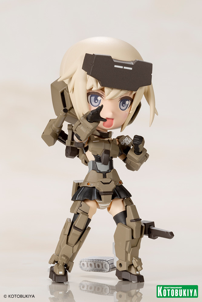 骨裝機娘全新組裝模型系列『Qpmini』發表 第一彈商品推出看板角色「轟雷」！