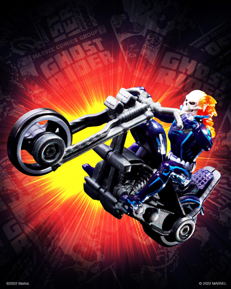 風火輪 MARVEL「惡靈騎士＆摩托車」Ghost Rider With Vehicle  再現漫畫初登場的元祖造型！【2022SDCC】
