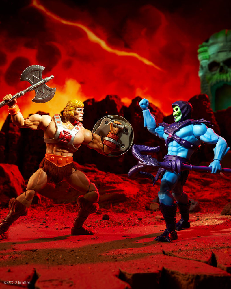 MATTEL《太空超人》太空超人大戰骷髏王 40 週年紀念雙人包【2022SDCC】