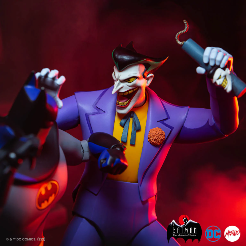MONDO《蝙蝠俠：動畫系列》小丑（The Joker）1/6 比例可動人偶 一般版/SDCC限定版