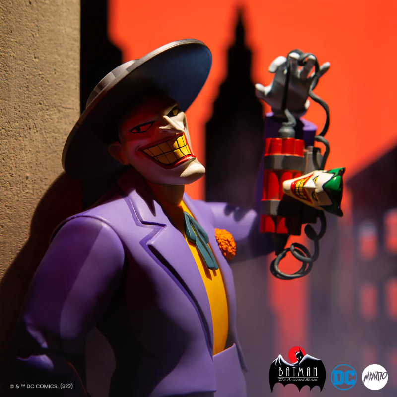 MONDO《蝙蝠俠：動畫系列》小丑（The Joker）1/6 比例可動人偶 一般版/SDCC限定版