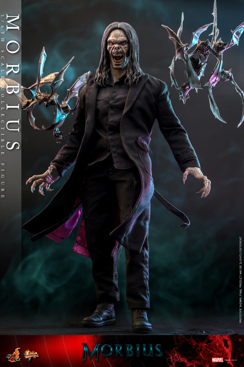 「It’s Morbin Time!」Hot Toys《魔比斯》魔比斯（Morbius）1/6 比例收藏級人偶 憤怒的猙獰神態再現！