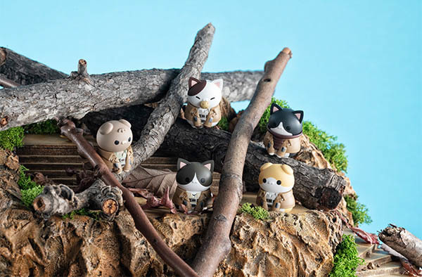 調查兵團化身可愛貓咪 MEGA CAT PROJECT『進擊的貓咪』商品情報公開!