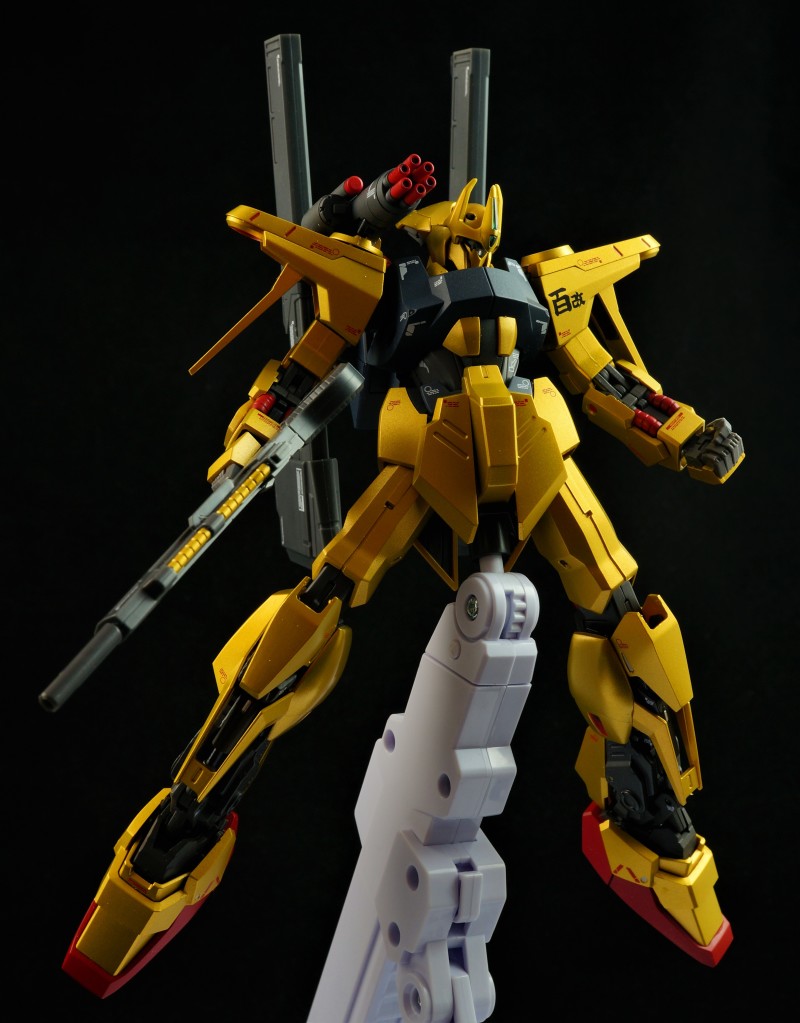 奇玩具誌】量產的金黃色——METAL ROBOT魂量產型百式改HYAKUSHIKI-KAI