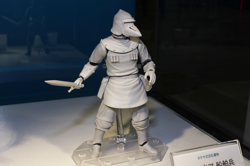 海洋堂 TAKEYA 式自在置物系列《風之谷》多魯美奇亞「突擊兵」、「船舶兵」可動人偶 原型公開!