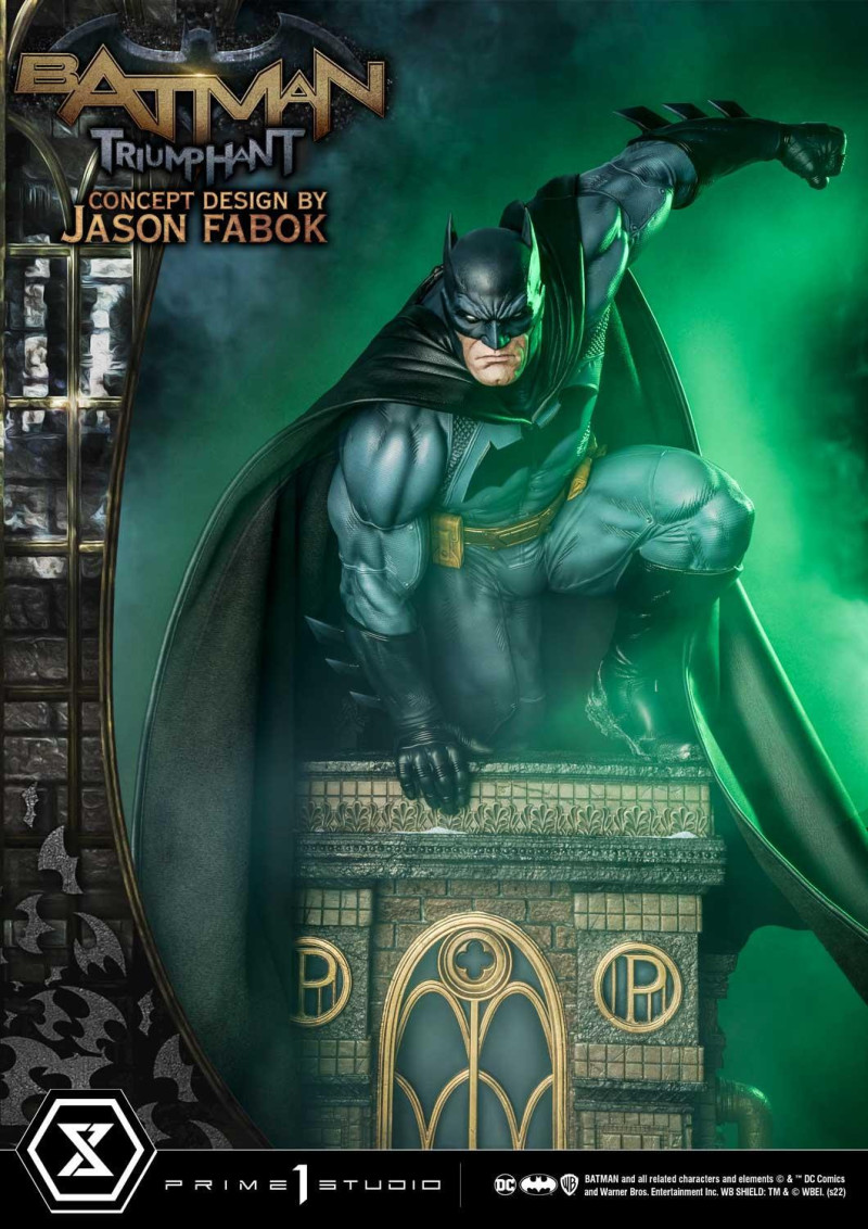 Prime 1 Studio DC【蝙蝠俠 Triumphant】バットマン トライアンファント 概念設計 By Jason Fabok 1/3 比例全身雕像 特典版