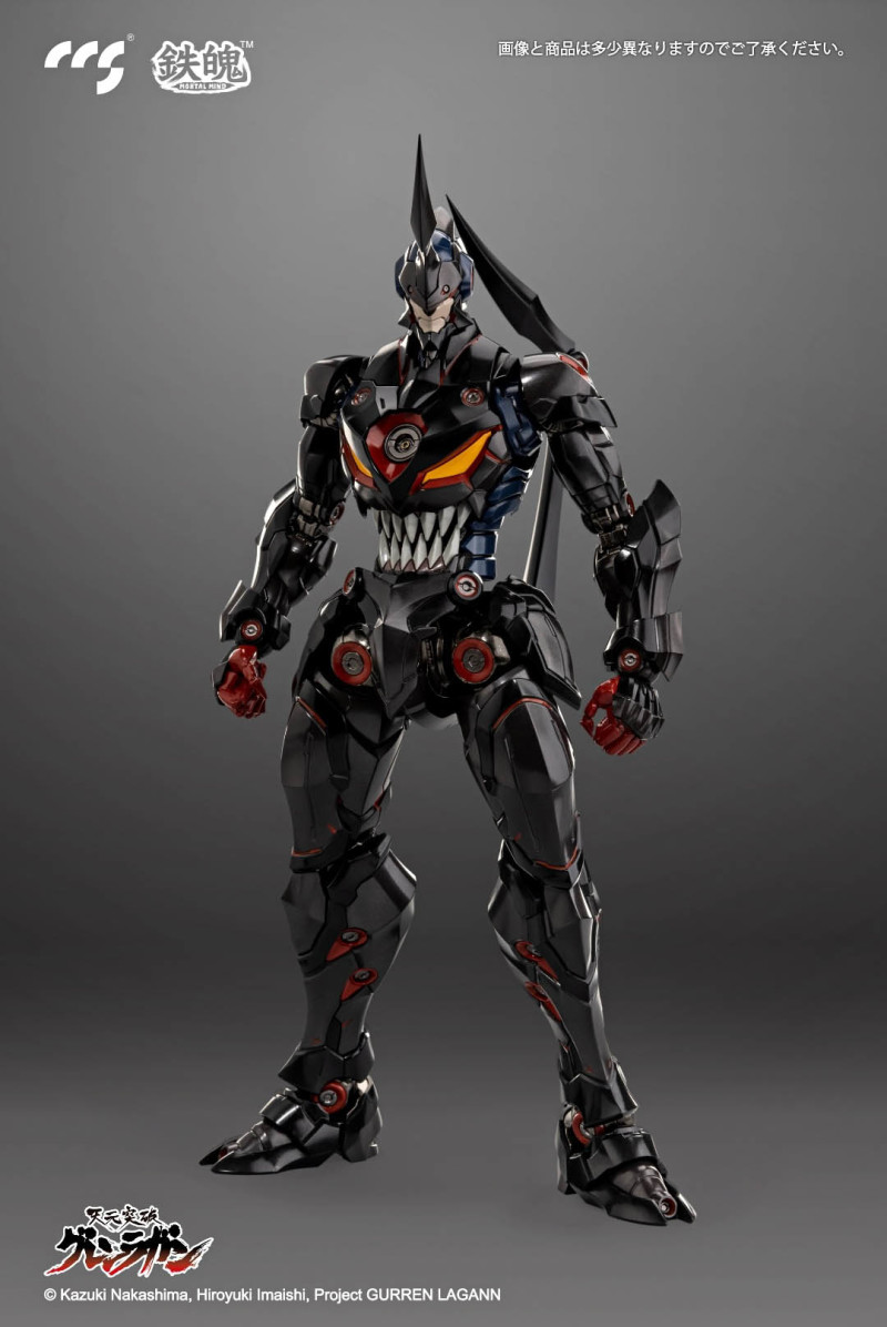 CCSTOYS 鐵魄『天元突破紅蓮螺巖羅善巖合金模型』情報公開具備