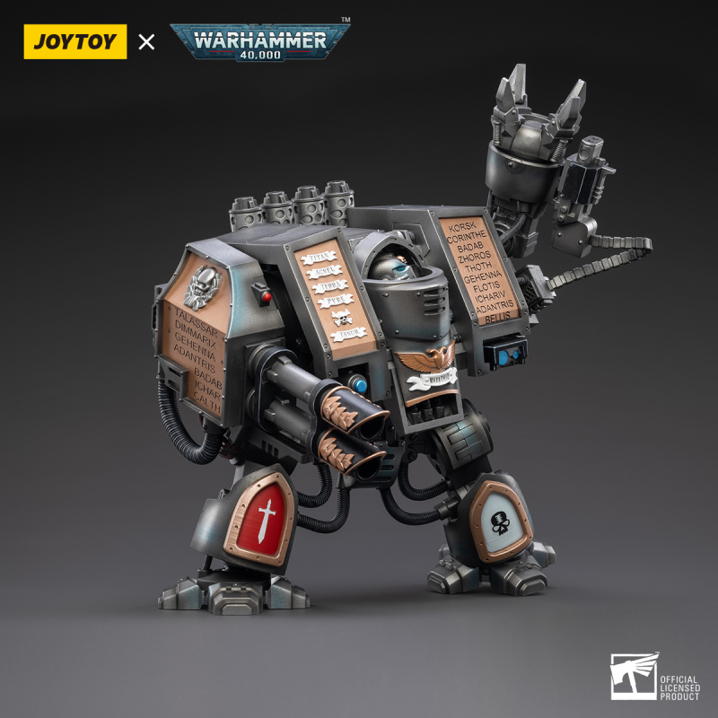 對抗混沌邪神的戰團參戰！JOYTOY 1/18 《戰鎚40000》星際戰士 灰騎士 神聖無畏機甲