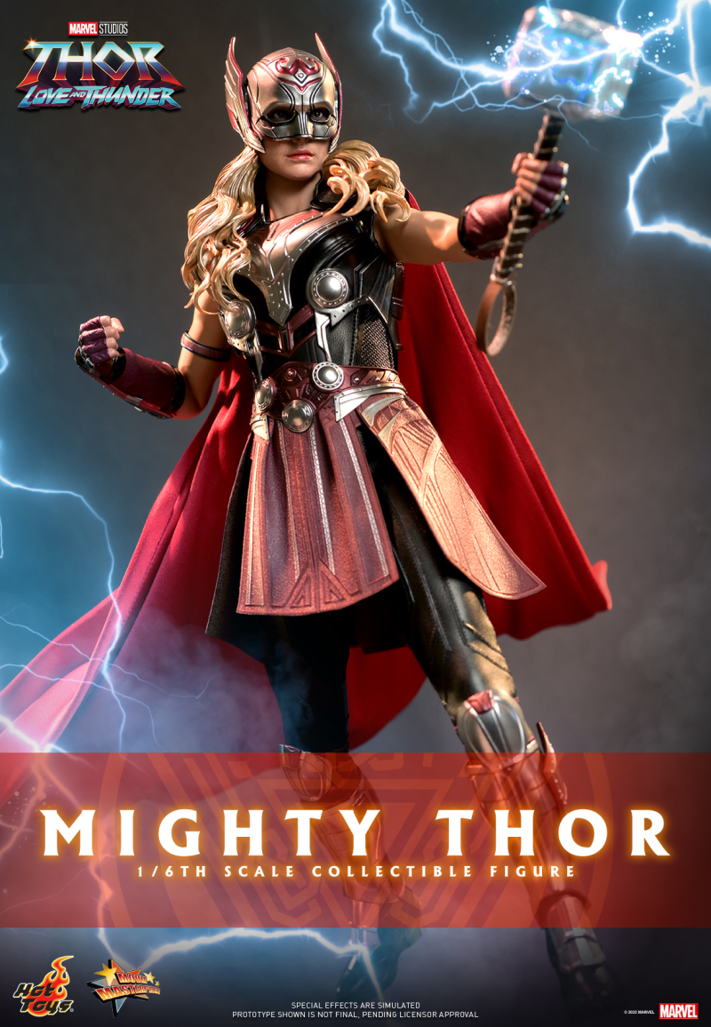 Hot Toys – MMS663 -《雷神索爾：愛與雷霆》神威索爾（Mighty Thor）1/6 比例收藏級人偶