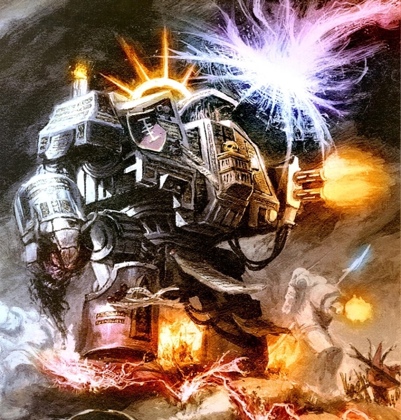 對抗混沌邪神的戰團參戰！JOYTOY 1/18 《戰鎚40000》星際戰士 灰騎士 神聖無畏機甲