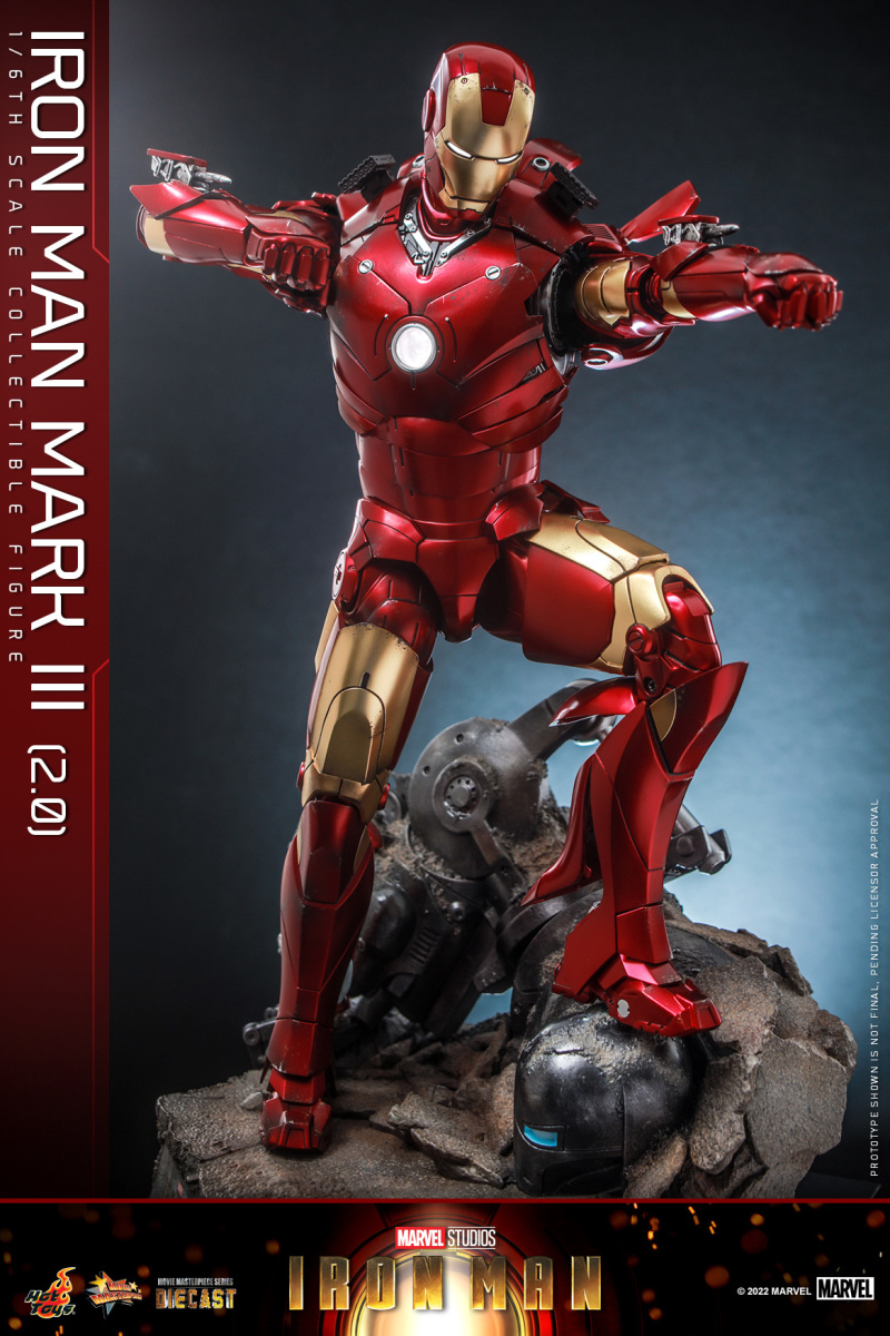 Hot Toys – MMS664D48《鋼鐵人》鋼鐵人馬克3 (Iron Man Mark III) 2.0