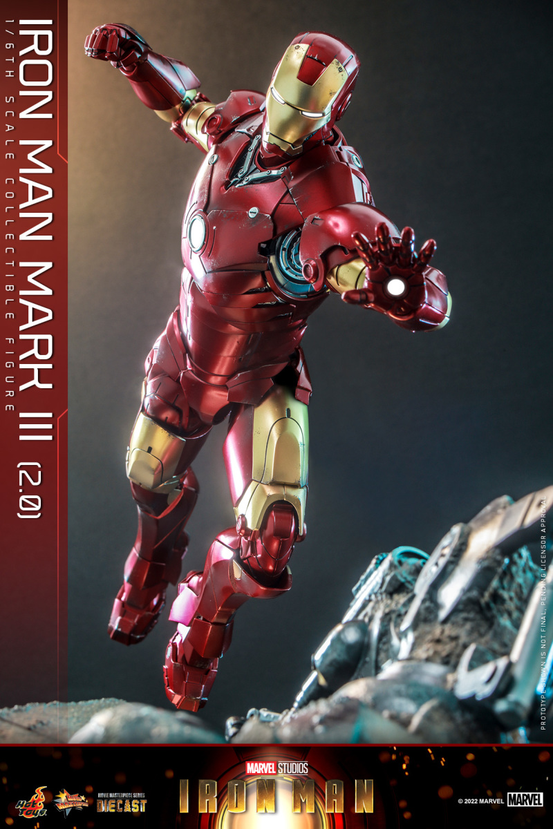 Hot Toys – MMS664D48《鋼鐵人》鋼鐵人馬克3 (Iron Man Mark III) 2.0