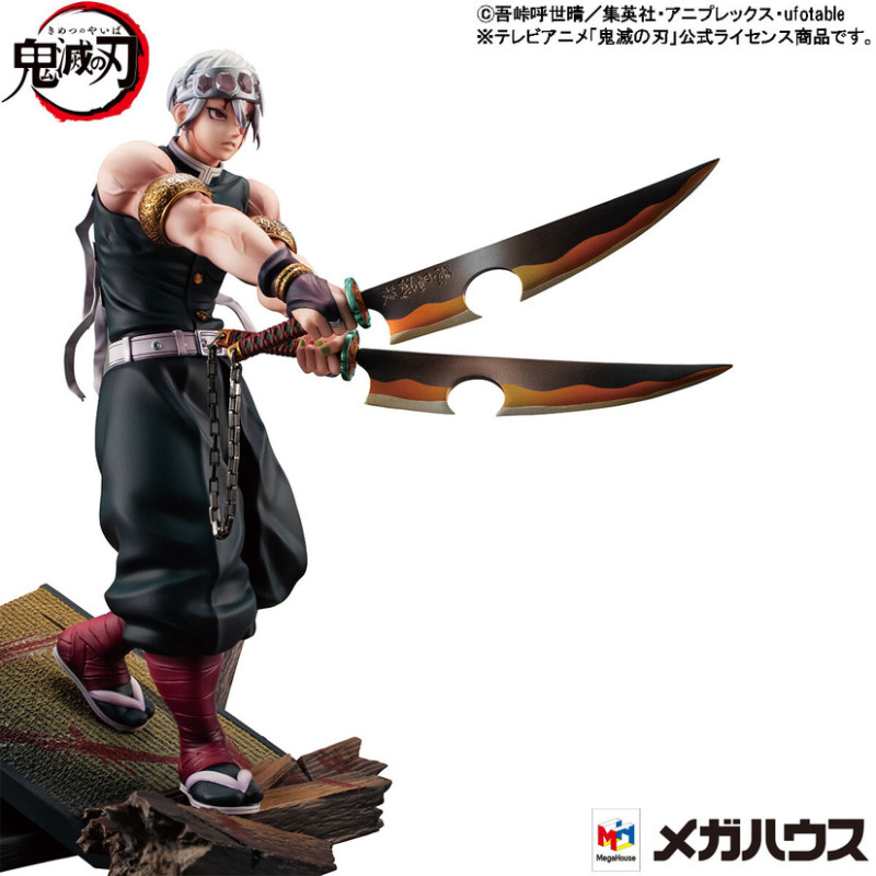 Megahouse G.E.M.《鬼滅之刃》宇髄天元 PVC塗裝完成品 精緻再現爆筋肌肉！