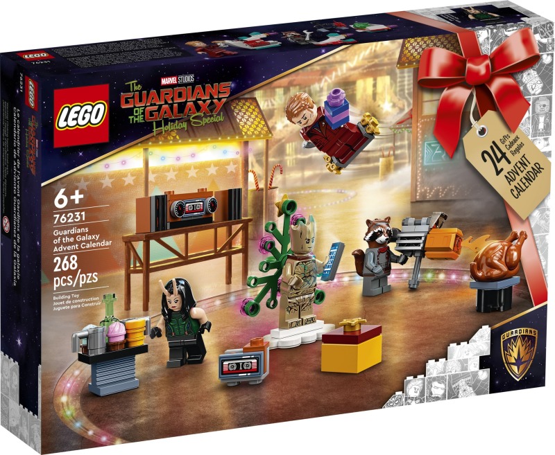 LEGO 76231「星際異攻隊聖誕降臨曆」（Guardians of the Galaxy Advent Calendar）情報公開！