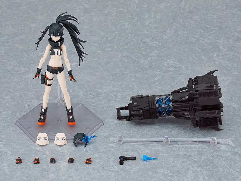 再現黑岩射手魄力尺寸線圈砲『figma 皇后 [BLACK ROCK SHOOTER]』可動人偶預計 2023 年 04 月發售！
