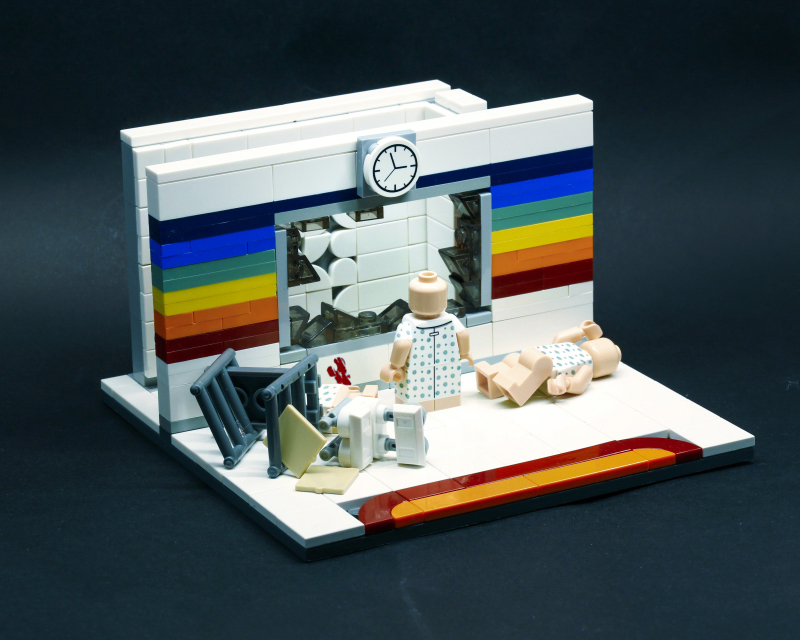 Jannis Mavrostomos 樂高 MOC 作品《怪奇物語4》多個經典場景縮小樂高化!