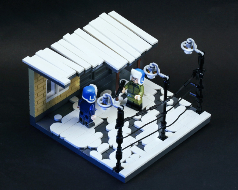 Jannis Mavrostomos 樂高 MOC 作品《怪奇物語4》多個經典場景縮小樂高化!