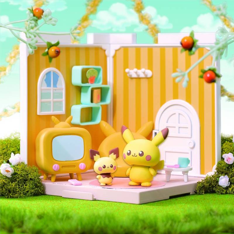 TAKARA TOMY 寶可夢新商品『Pokepeace House』場景模型發表 打造寶可夢與人類和平共處的溫馨小鎮 !