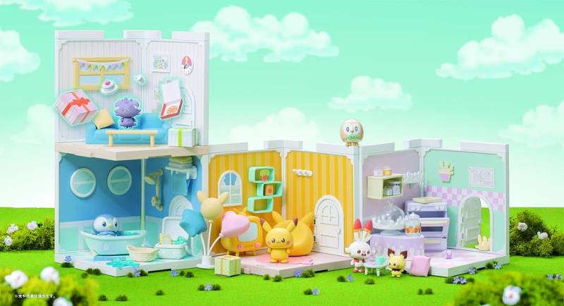 TAKARA TOMY 寶可夢新商品『Pokepeace House』場景模型發表 打造寶可夢與人類和平共處的溫馨小鎮 ！