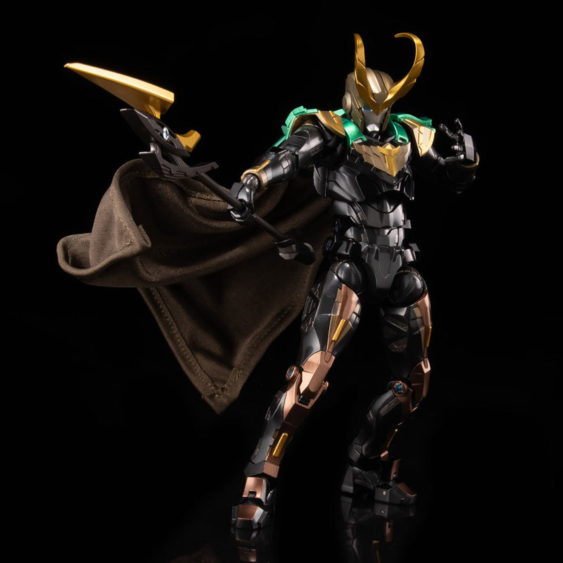 千值練 Fighting Armor「洛基」可動人偶 銳利裝甲重新詮釋惡作劇之神!(ファイティングアーマー ロキ)