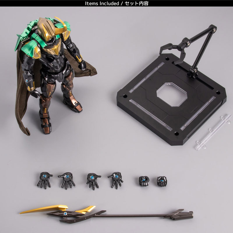 千值練 Fighting Armor「洛基」可動人偶 銳利裝甲重新詮釋惡作劇之神!(ファイティングアーマー ロキ)