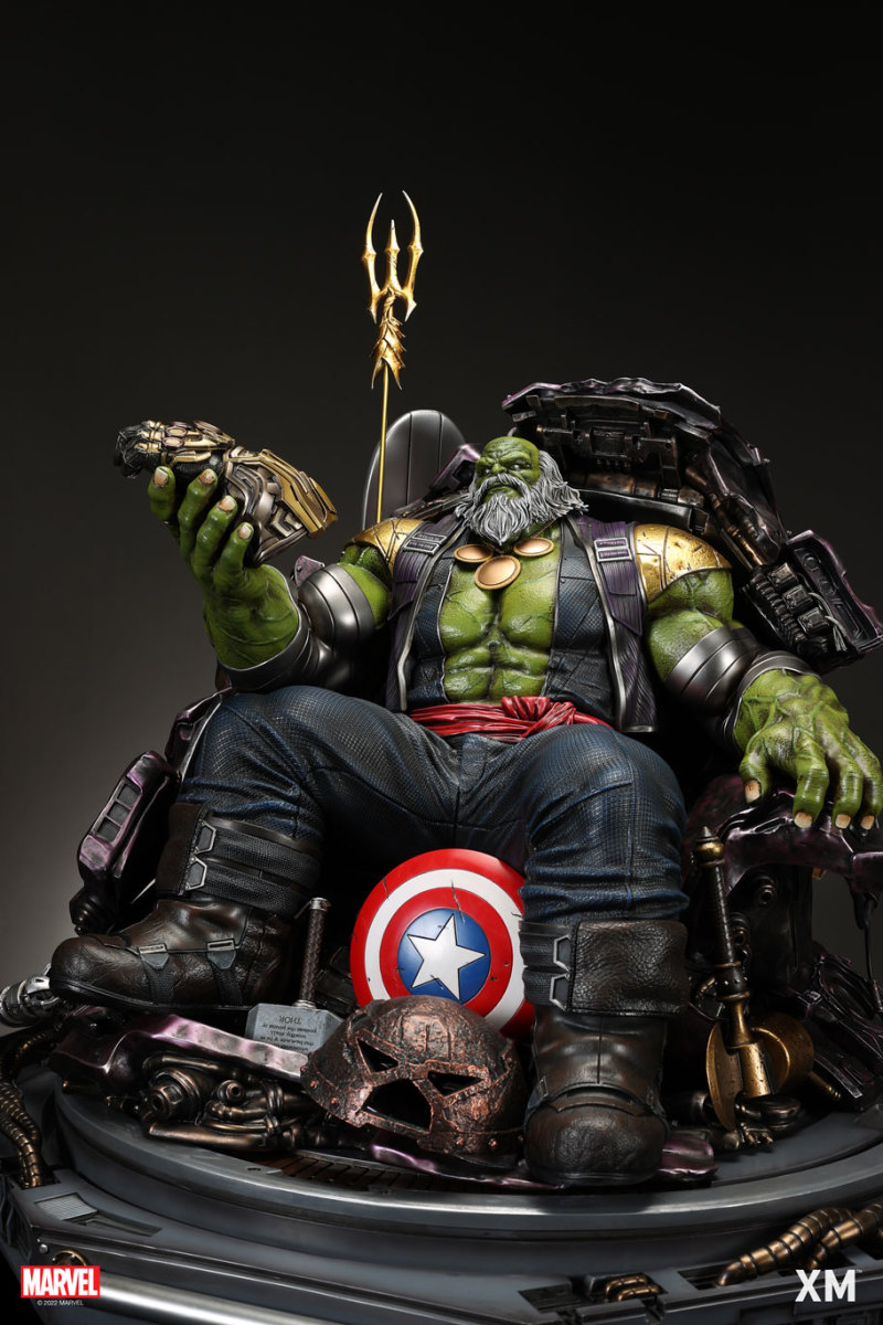 XM Studios MARVEL「大師浩克」(Maestro)1/4 比例全身雕像 A/B 雙版本同步登場!