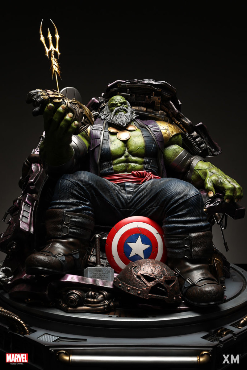 XM Studios MARVEL「大師浩克」（Maestro）1/4 比例全身雕像 A/B 雙版本同步登場！