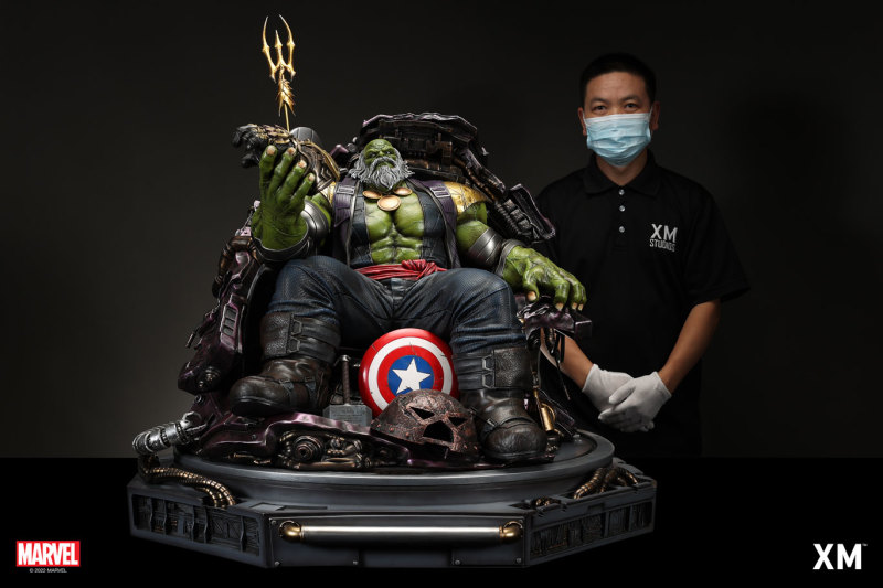 XM Studios MARVEL「大師浩克」(Maestro)1/4 比例全身雕像 A/B 雙版本同步登場!