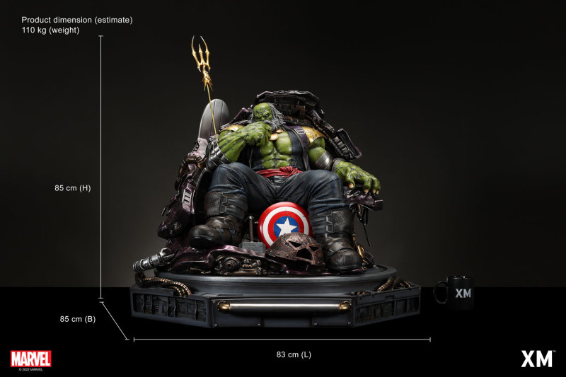 XM Studios MARVEL「大師浩克」(Maestro)1/4 比例全身雕像 A/B 雙版本同步登場!