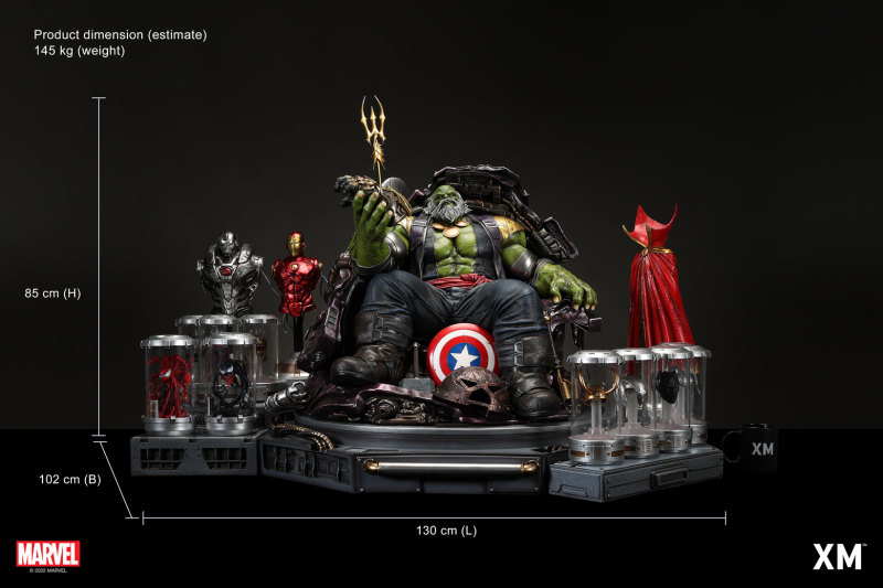 XM Studios MARVEL「大師浩克」(Maestro)1/4 比例全身雕像 A/B 雙版本同步登場!