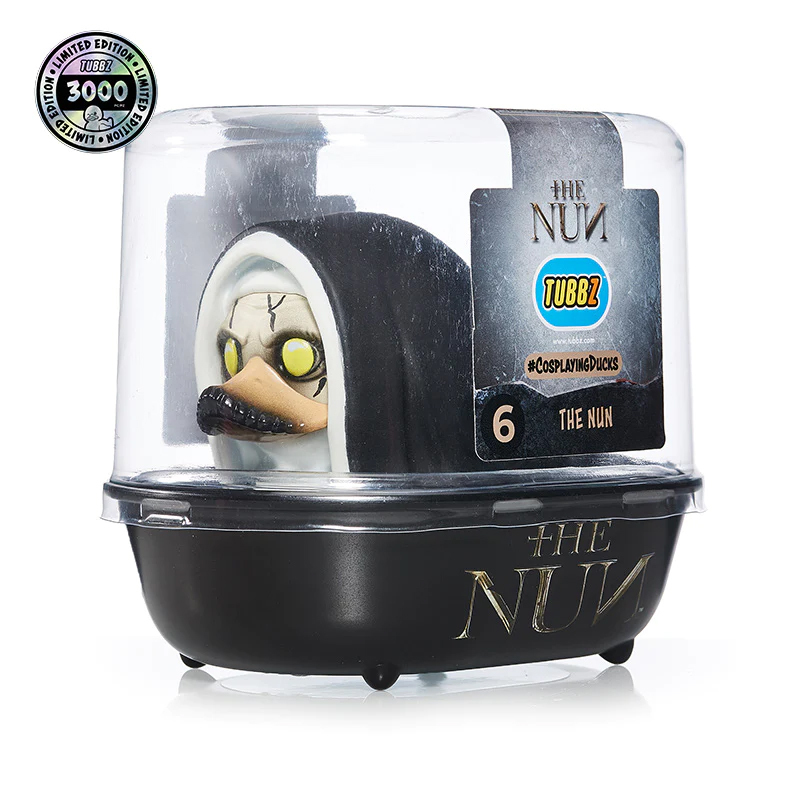 TUBBZ《鬼修女》鬼修女（The Nun）黃色小鴨角色扮演收藏 系列最恐怖的一款驚悚現身！