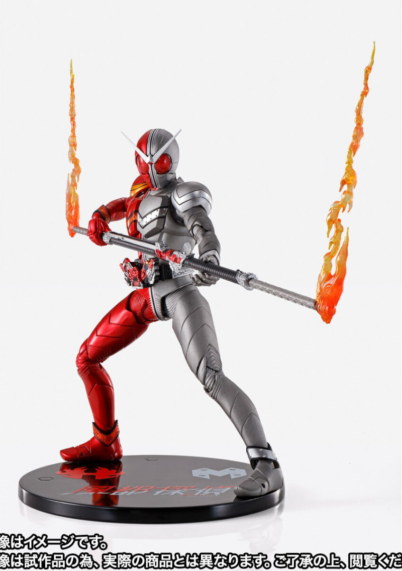 風都偵探 BD 同梱『S.H.Figuarts 真骨彫製法 假面騎士W 月神槍手 / 炙熱鋼鐵(風都偵探動畫化記念版)』情報公開!