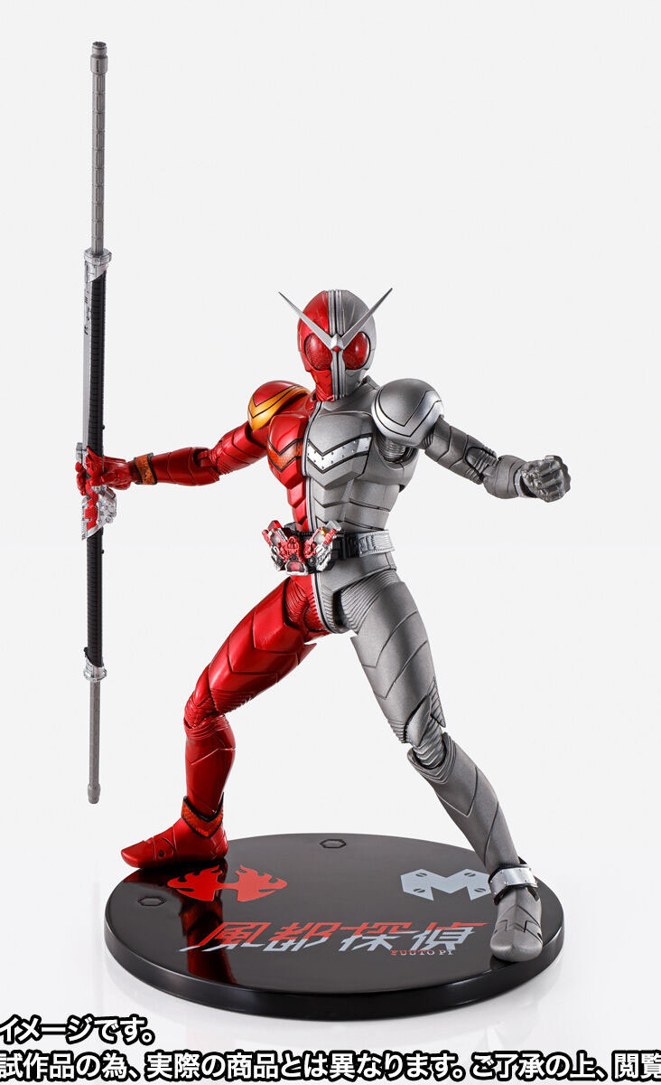 風都偵探 BD 同梱『S.H.Figuarts 真骨彫製法 假面騎士W 月神槍手 / 炙熱鋼鐵(風都偵探動畫化記念版)』情報公開!