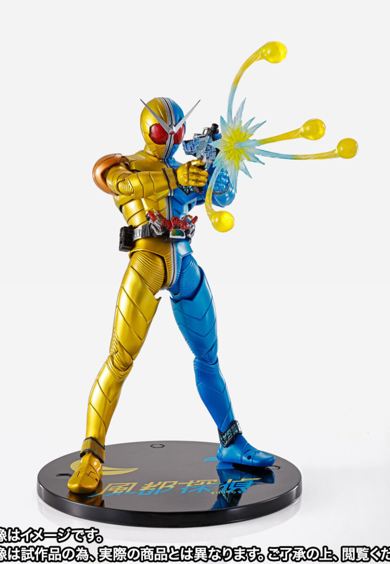 風都偵探 BD 同梱『S.H.Figuarts 真骨彫製法 假面騎士W 月神槍手 / 炙熱鋼鐵(風都偵探動畫化記念版)』情報公開!