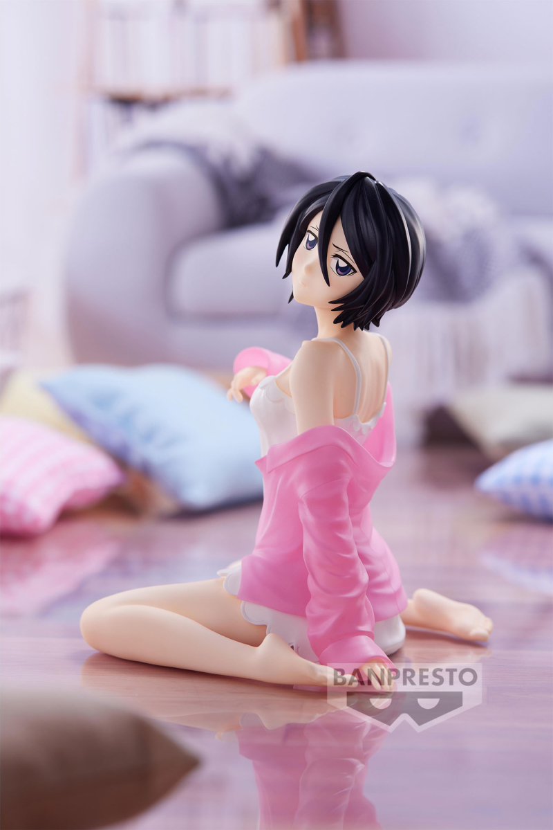 BANPRESTO《BLEACH 死神》「-Relax time-朽木露琪亞」立體人形 毫無防備的放鬆姿態！