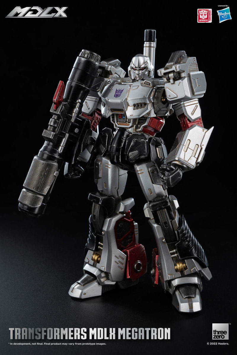 threezero MDLX 系列《變形金剛》「密卡登」（Megatron）可動人偶 經典武裝融合加農砲霸氣再現！