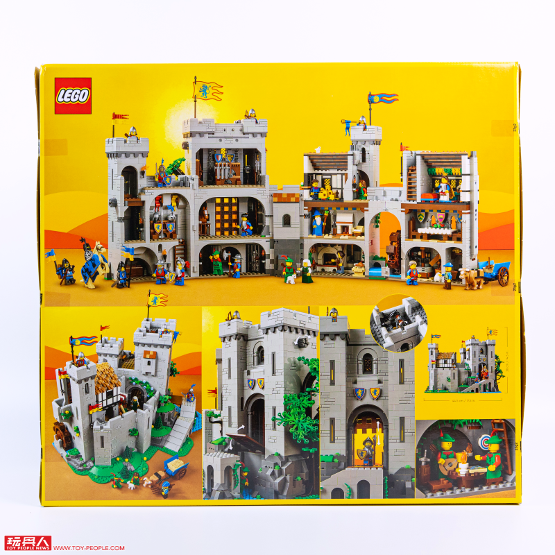 LEGO 10305 ICONS 系列【獅子騎士的城堡】開箱報告乘載歷史與童年的 ...