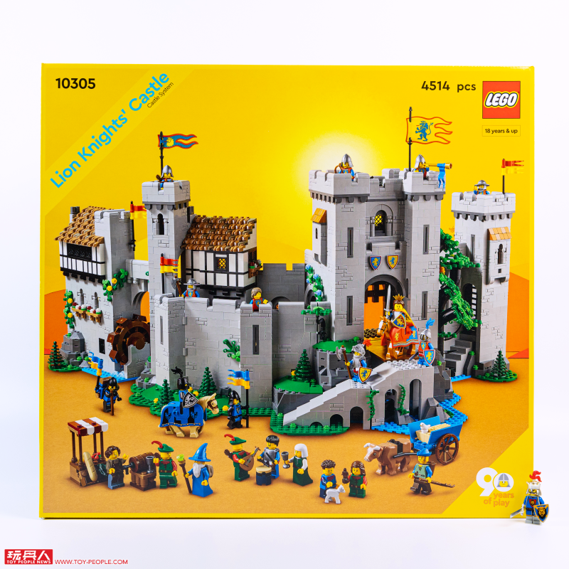 LEGO 10305 ICONS 系列【獅子騎士的城堡】開箱報告乘載歷史與童年的 ...