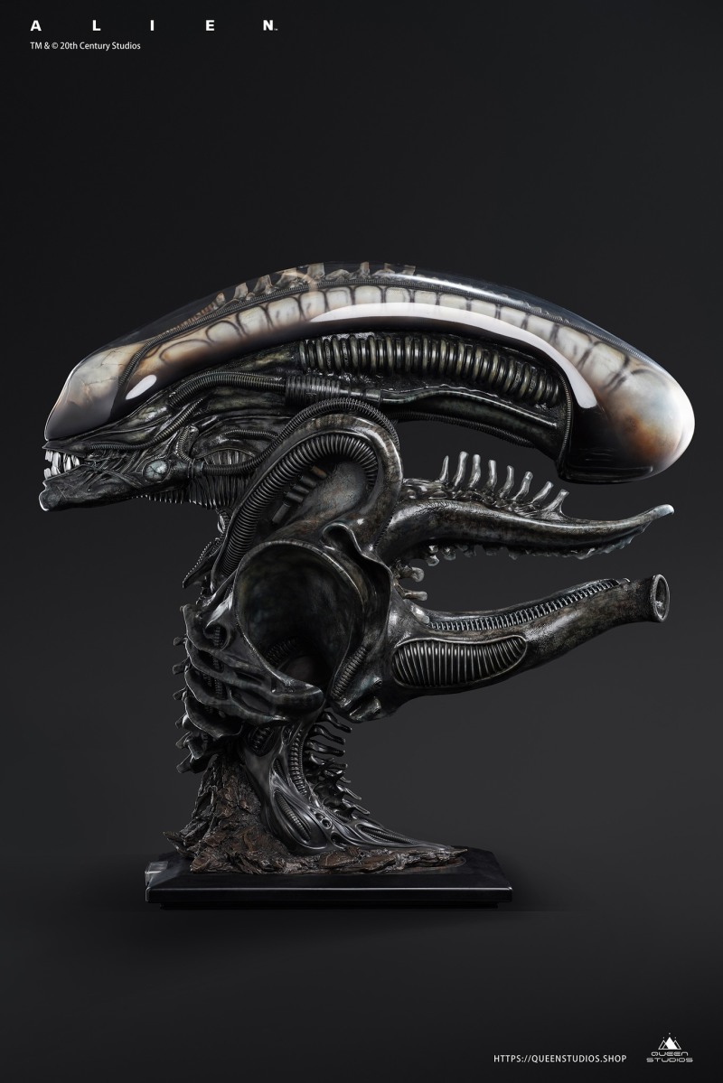 Queen Studios《異形》異形（Alien）半身胸像91 公分高度大魄力