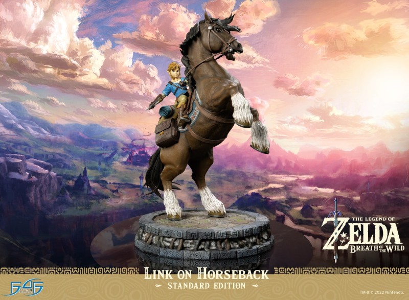 First 4 Figures《薩爾達傳說：曠野之息》馬背上的林克（LINK ON HORSEBACK）雕像